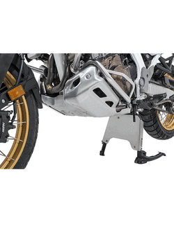 Przedłużenie osłony silnika na stopkę centralną Touratech Honda CRF1100L Africa Twin/ Adventure Sports (19-23) srebrna