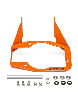 Adapter mocowania GPS nad kierownicą Touratech do KTM 1050 Adventure/1090 Adventure/1190 Adventure/R pomarańczowy