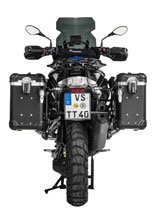 Zestaw: kufry boczne z anodowanego aluminium czarne "And-Black" Zega Evo + stelaże czarne Touratech BMW R1250GS/ R1250GS Adventure/ R1200GS (13-)/ R1200GS Adventure (14-) (31+38L)