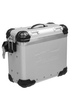 Kufer boczny z anodowanego aluminium srebrny Touratech ZEGA Evo "And-S" (31L) prawy