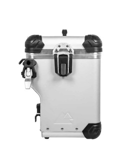 Kufer boczny Touratech ZEGA Evo X "And-S" srebrny [poj.: 45l]