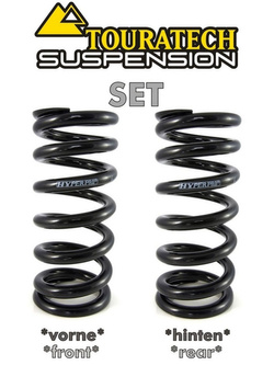 Sprężyny progresywne przedniego i tylnego zawieszenia Touratech do BMW K 1200 S ESA (05-08)