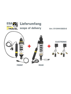 Zestaw amortyzatorów przód+tył Plug & Travel ESA Touratech do BMW R1200GS (10-12)