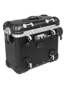 Kufer boczny z anodowanego aluminium czarny ZEGA Evo Touratech "And-B" (31L) prawy