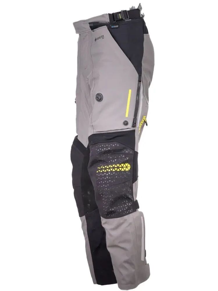 Spodnie motocyklowe tekstylne Touratech Companero Rambler Pro szaro-czarno-żółte