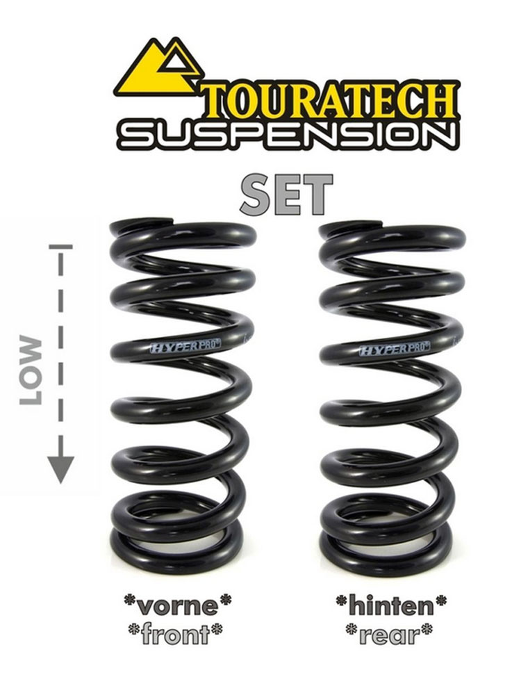 Zestaw obniżający wysokość motocykla -25 mm Touratech do BMW R1200GS LC Adventure (14-18)