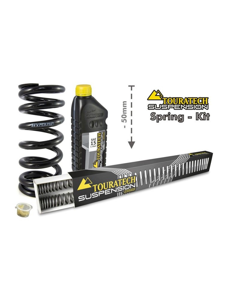 Zestaw obniżający wysokość motocykla -50mm Touratech do BMW F800GS / Adventure (13-)