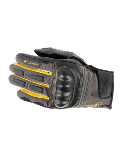 Rękawice motocyklowe Touratech Guardo Desert 2 szaro-żółte