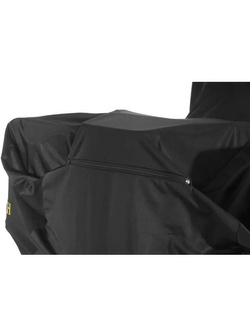 Pokrowiec motocyklowy Touratech Super-Soft do motocykli Enduro z kuframi bocznymi czarno-żółty