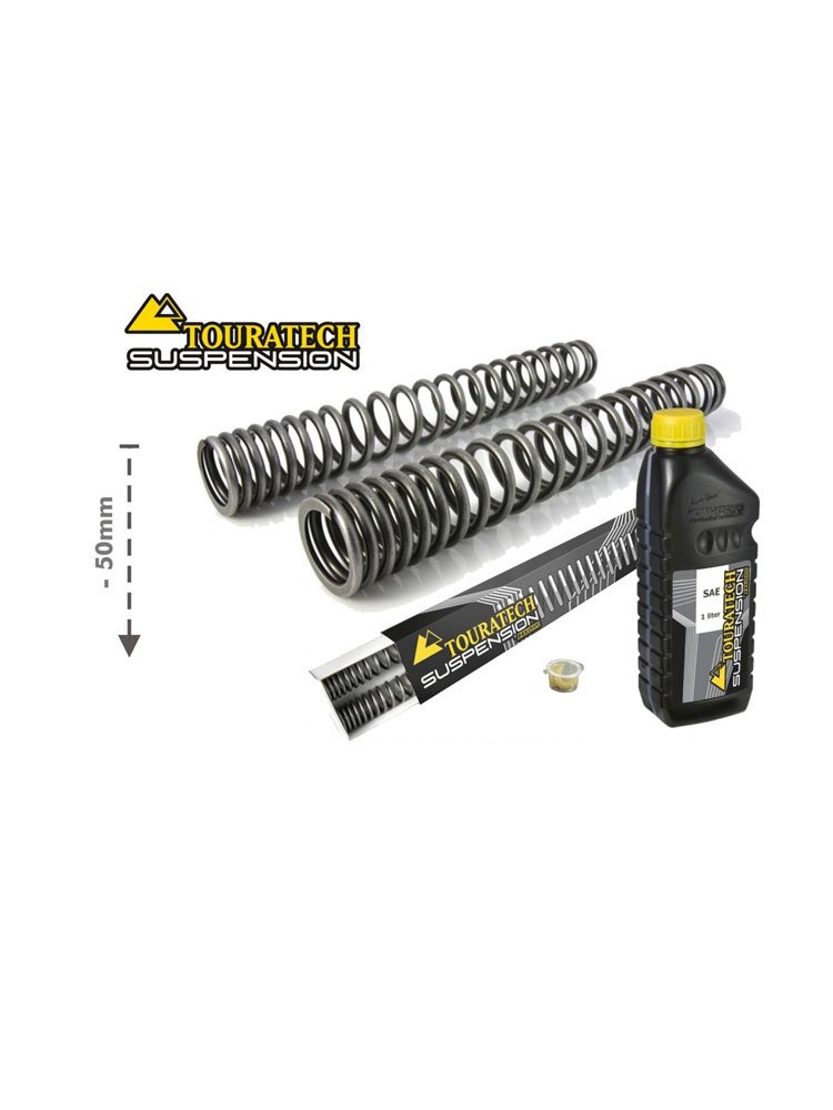 Zestaw obniżający wysokość motocykla -50mm Touratech do BMW F800GS / Adventure (13-)