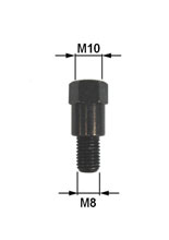 Adapter do lusterka Touratech [do gwintu prawego M10x1,25 do M8x1,25]