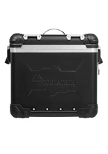 Kufer boczny z anodowanego aluminium czarny ZEGA Evo Touratech "And-B" (38L) prawy