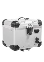 Kufer centralny Touratech ZEGA EVO z anodowanego aluminium "And-S" RapidTrap [38L] srebrny