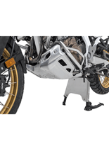 Przedłużenie osłony silnika na stopkę centralną Touratech Honda CRF1100L Africa Twin/ Adventure Sports (19-23) srebrna